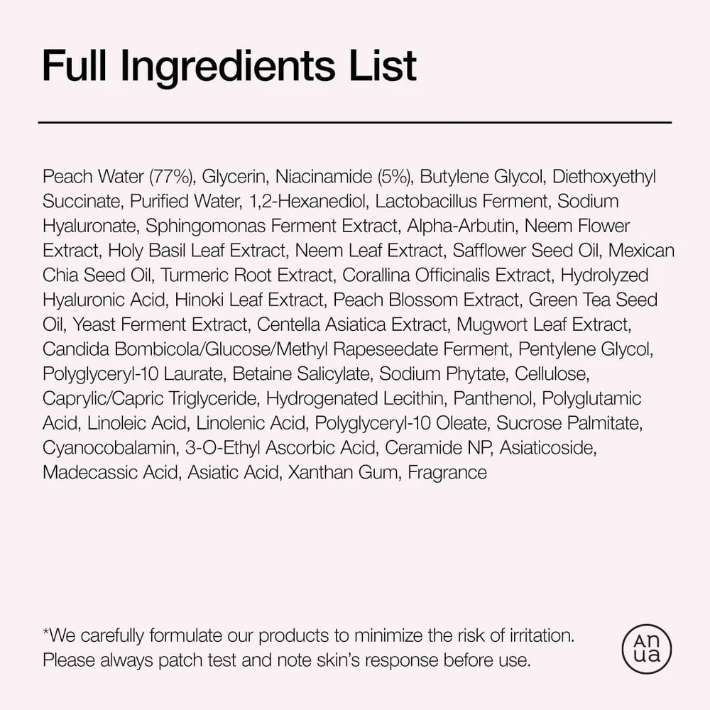 Anua Peach 77+ Niacin Enriched Cream 30ml