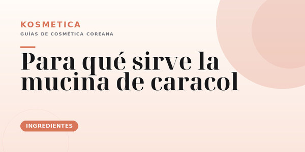 Mucina de caracol